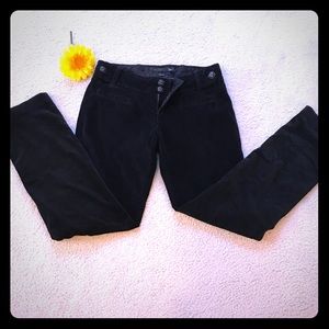 Old Navy velvety black pants